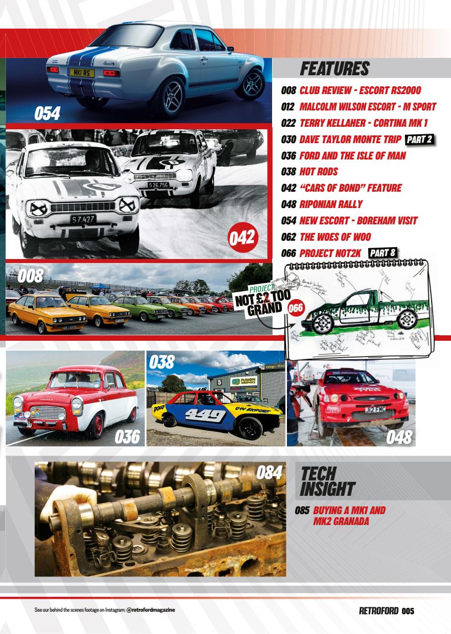 Retro Ford Preview Pages