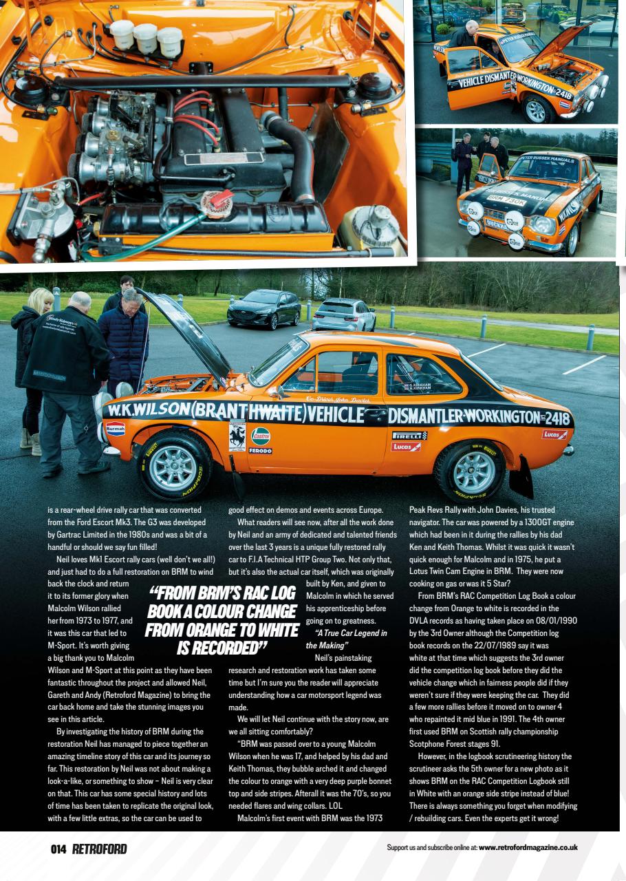 Retro Ford Preview Pages