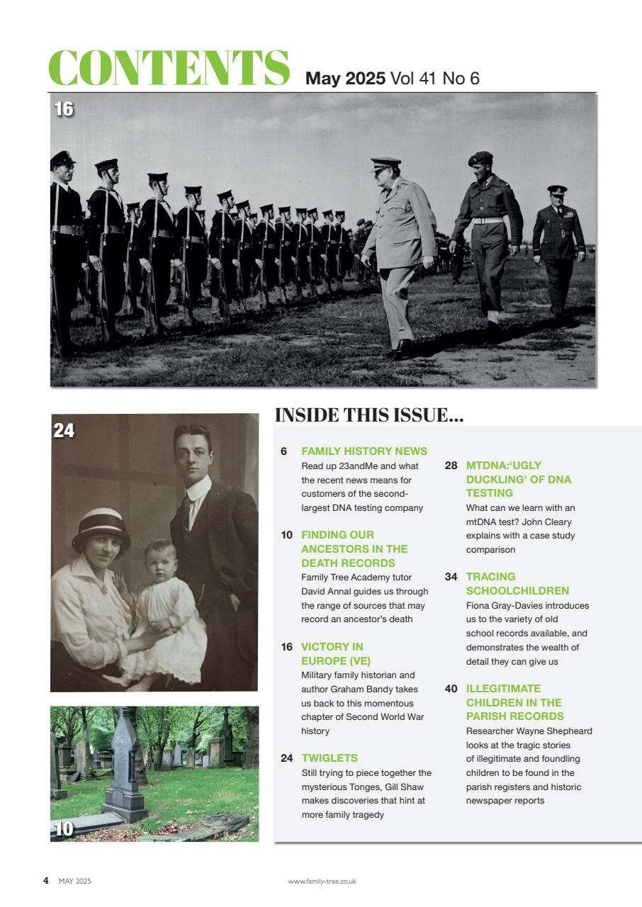 Family Tree Preview Pages