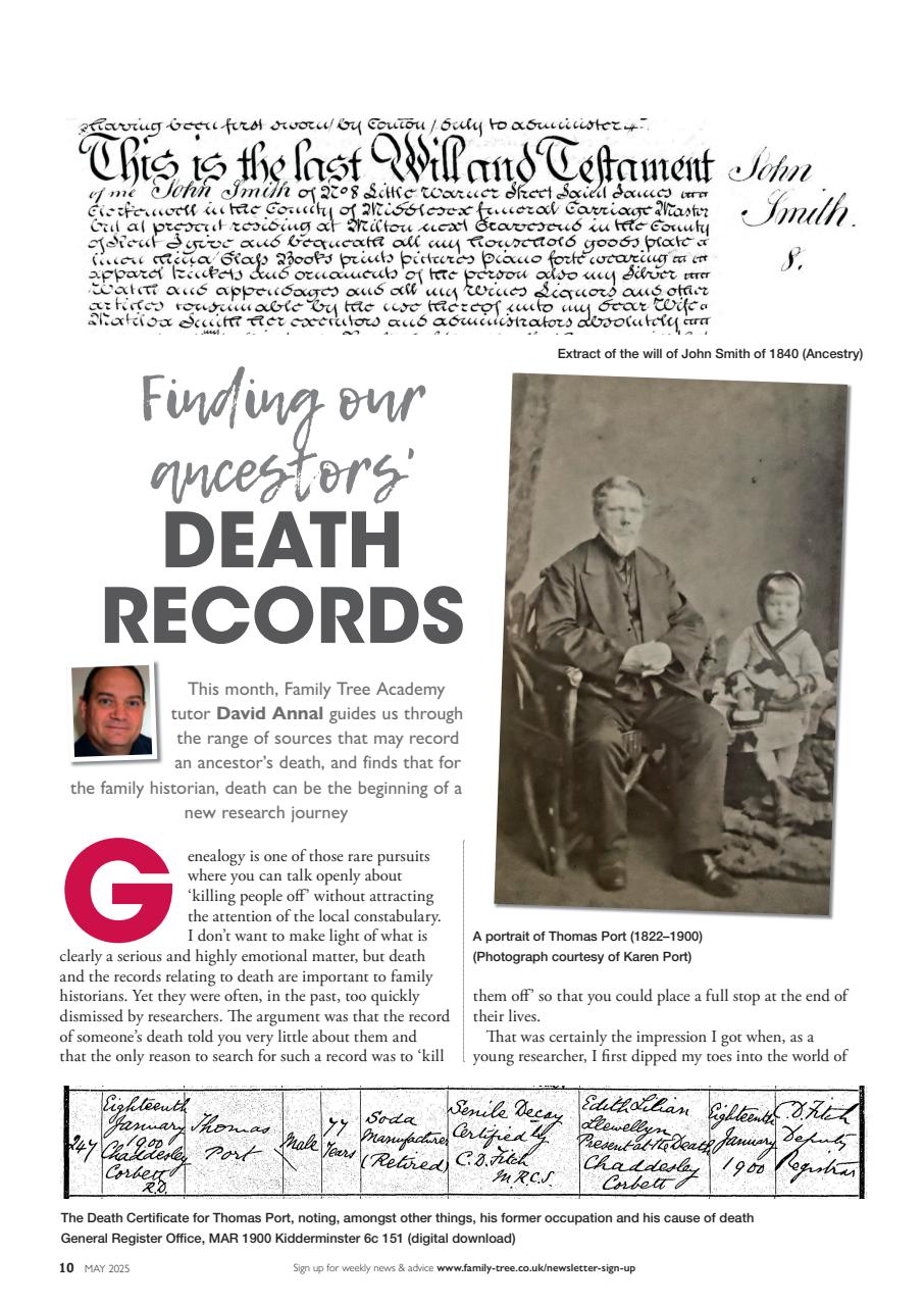 Family Tree Preview Pages