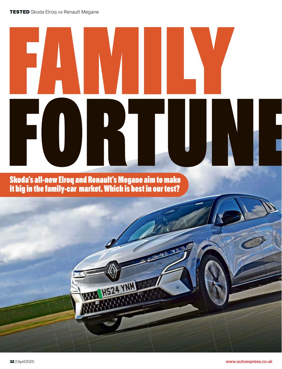 Auto Express Preview Pages