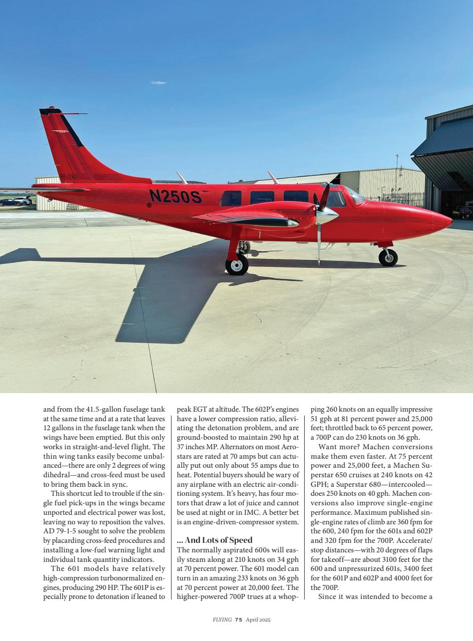 FLYING Magazine Preview Pages