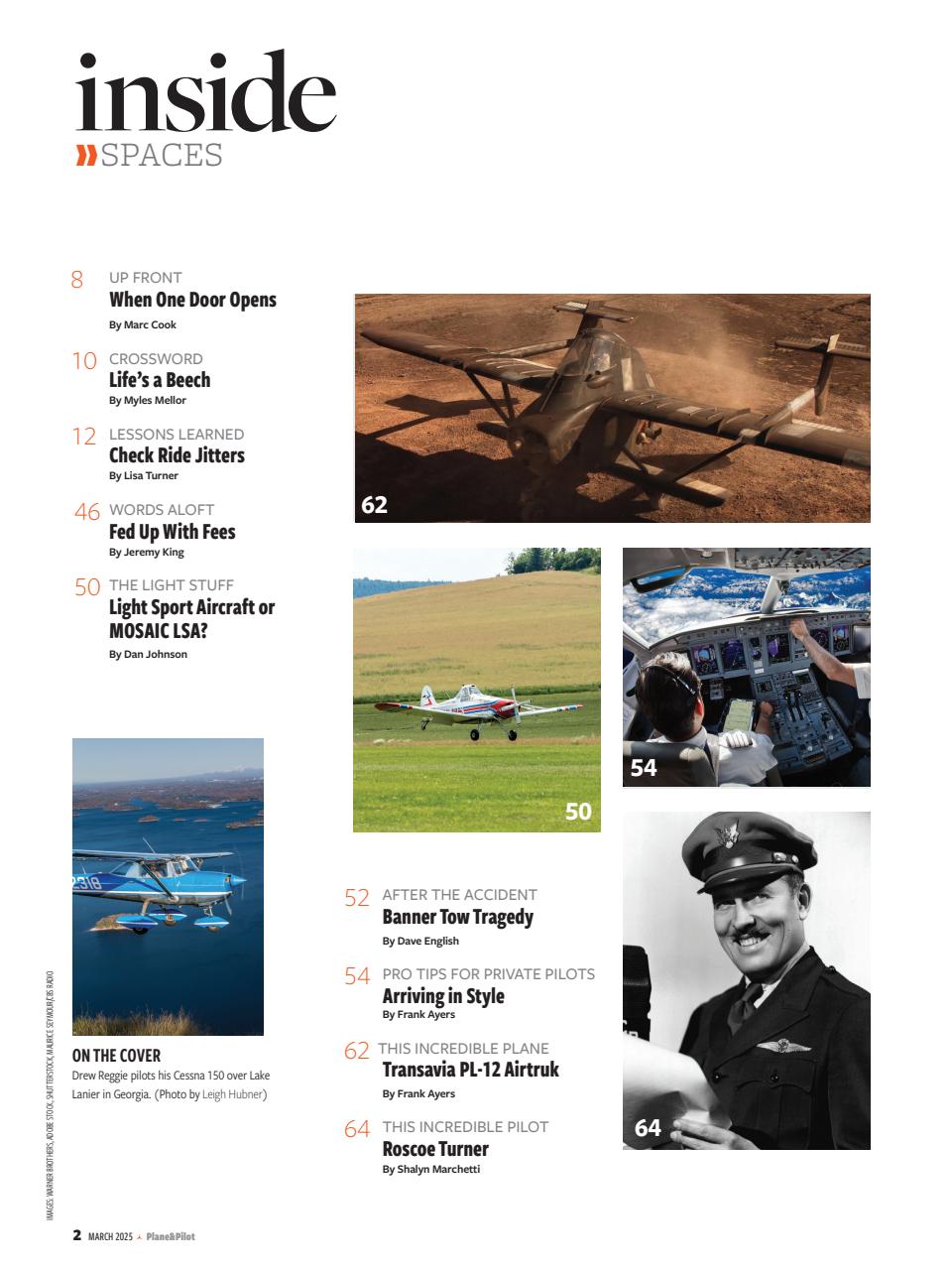 Plane & Pilot Preview Pages