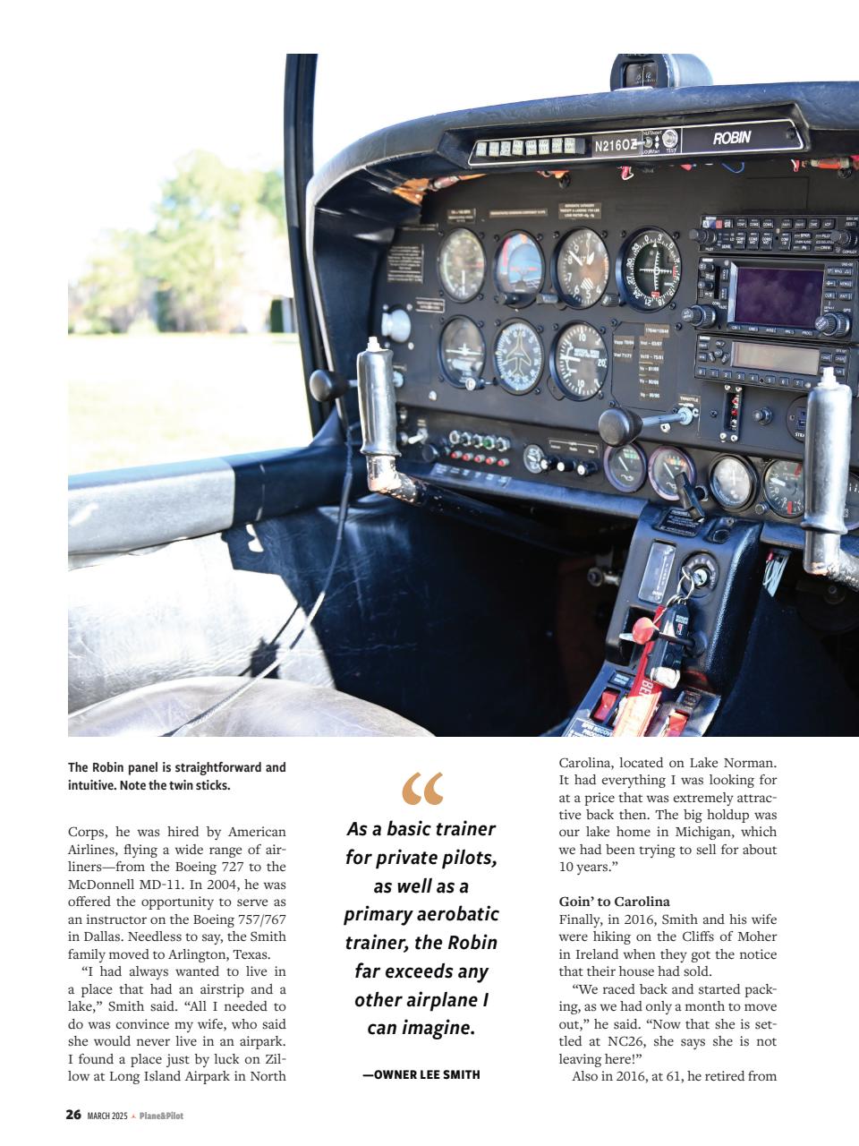 Plane & Pilot Preview Pages