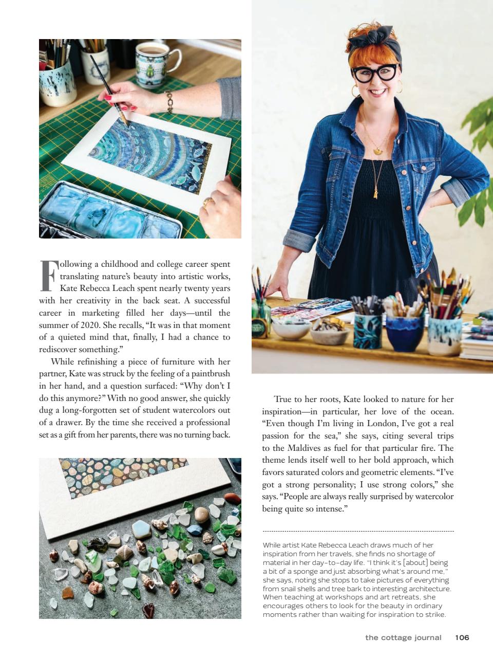 The Cottage Journal Preview Pages