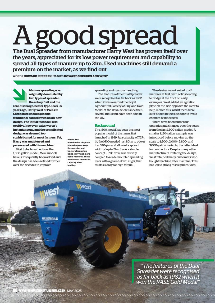 Farm Machinery Journal Preview Pages