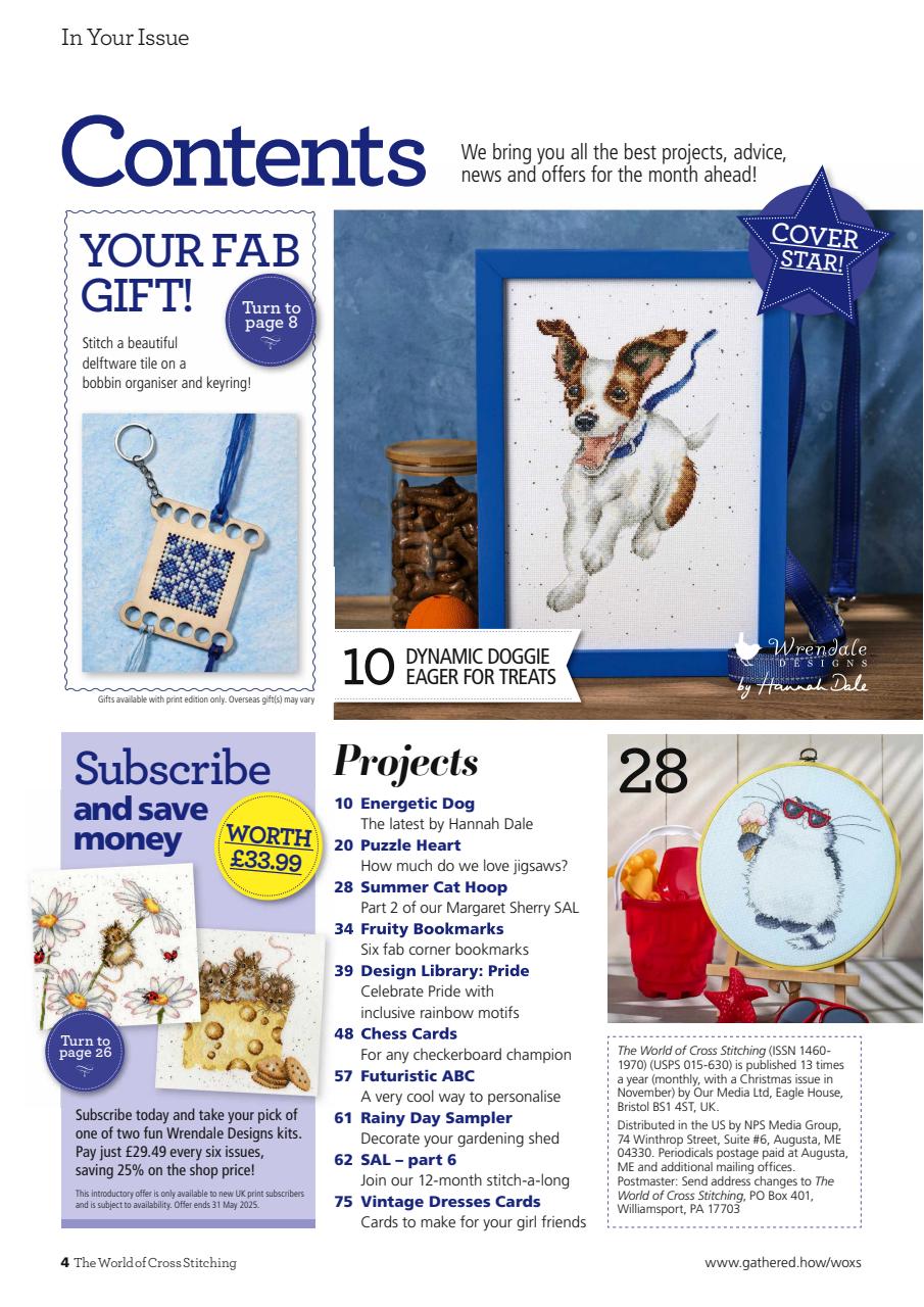 The World of Cross Stitching Preview Pages