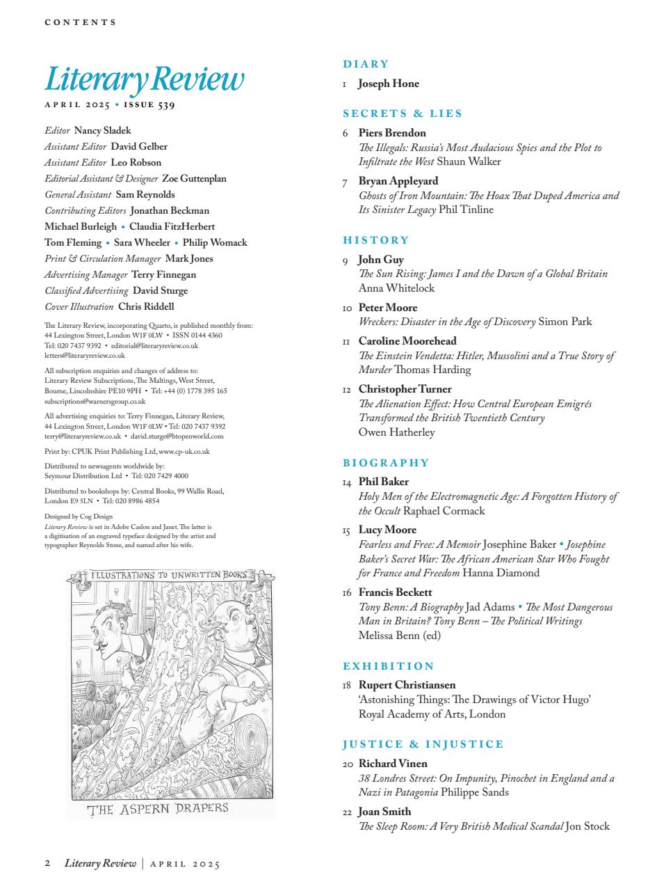 Literary Review Preview Pages