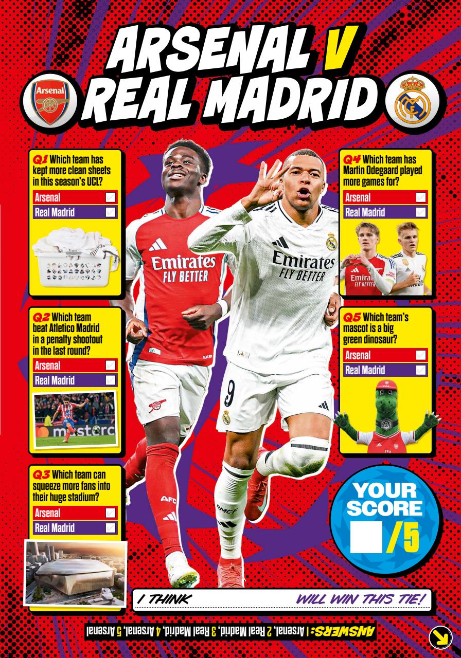 Match of the Day Preview Pages