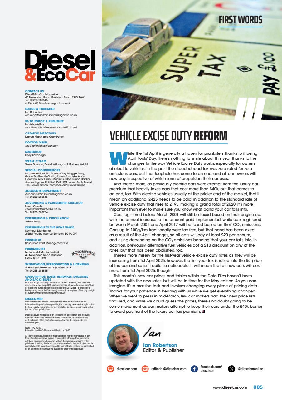 Diesel&EcoCar Magazine Preview Pages