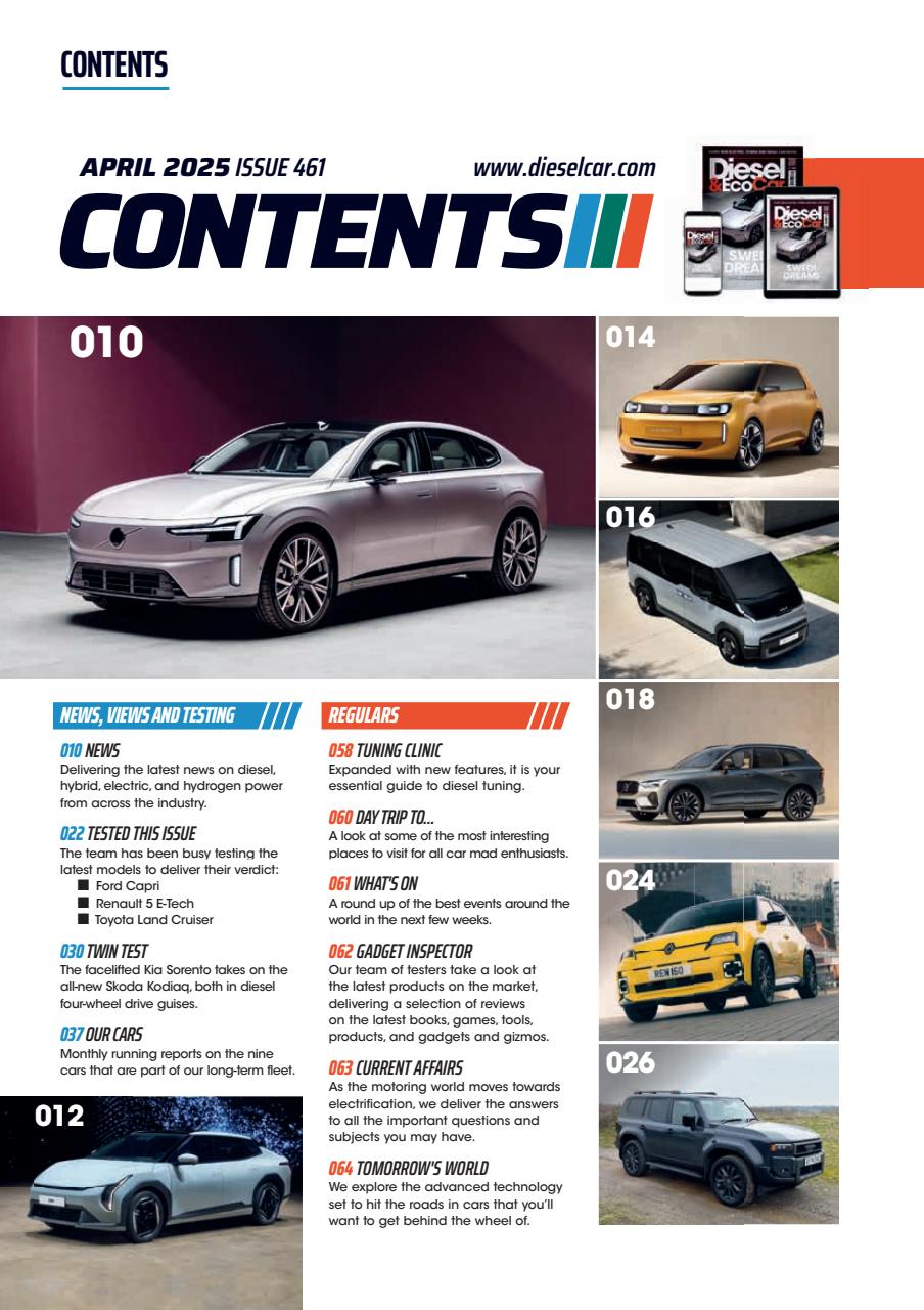 Diesel&EcoCar Magazine Preview Pages
