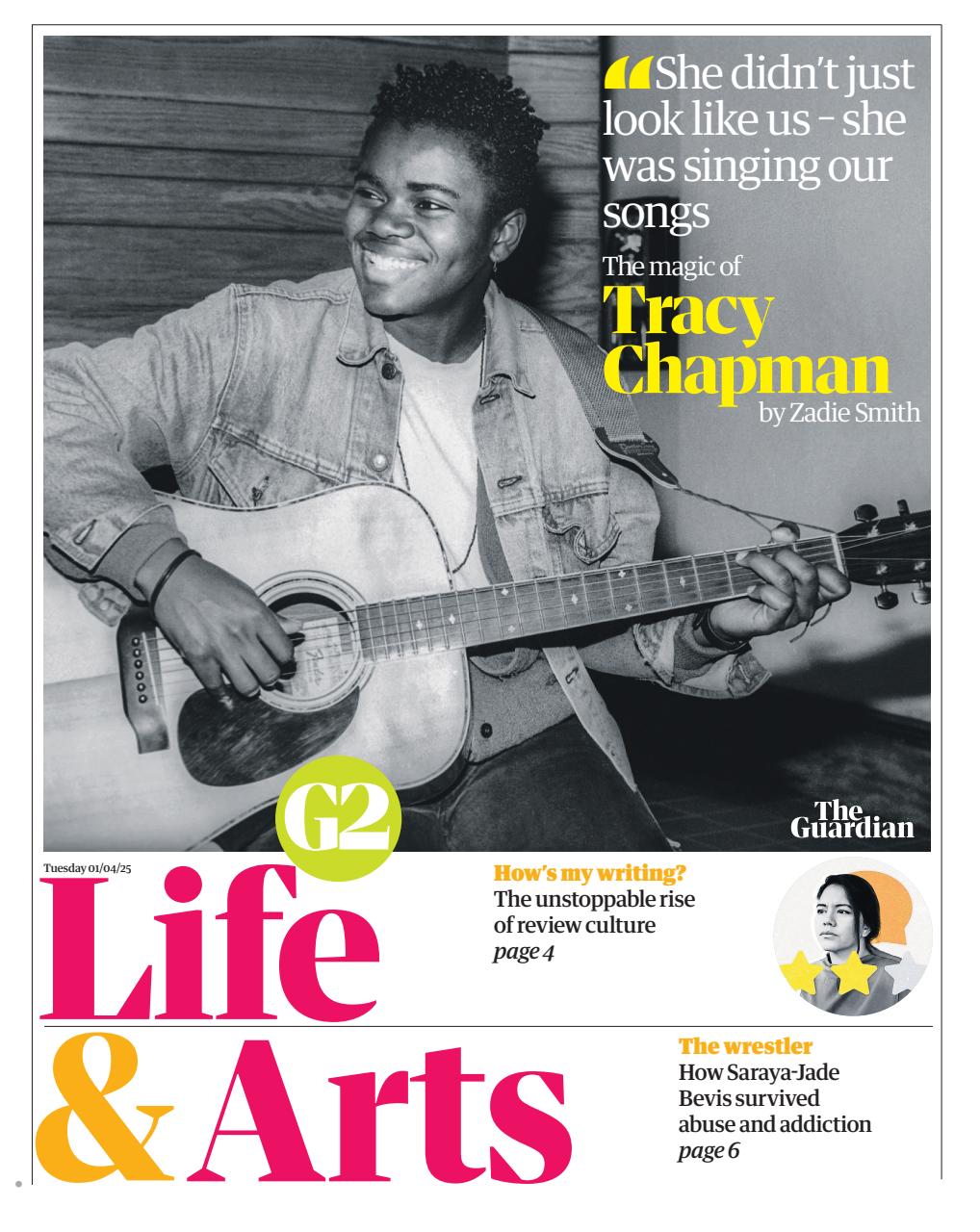 The Guardian Newspaper Preview Pages