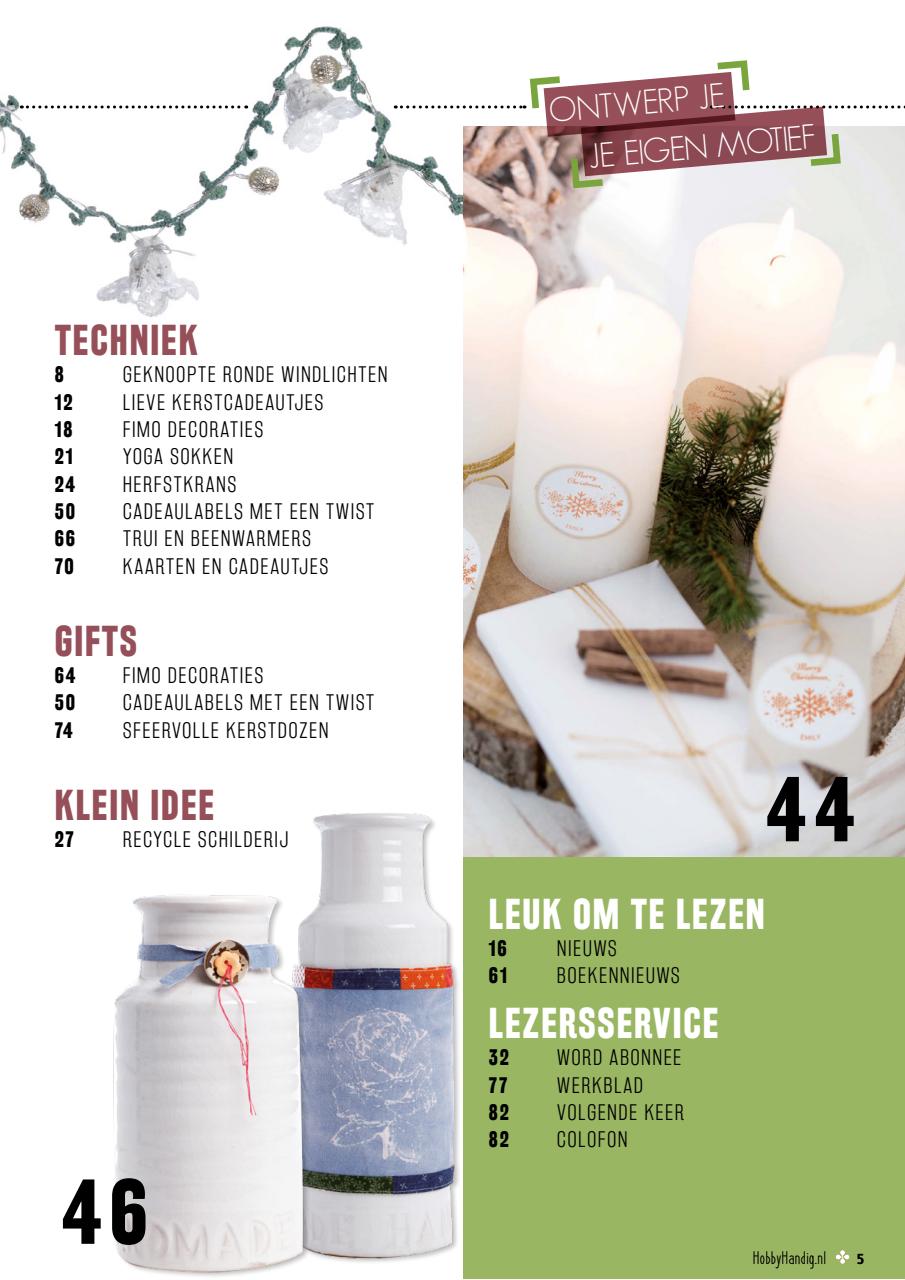 HobbyHandig Preview Pages