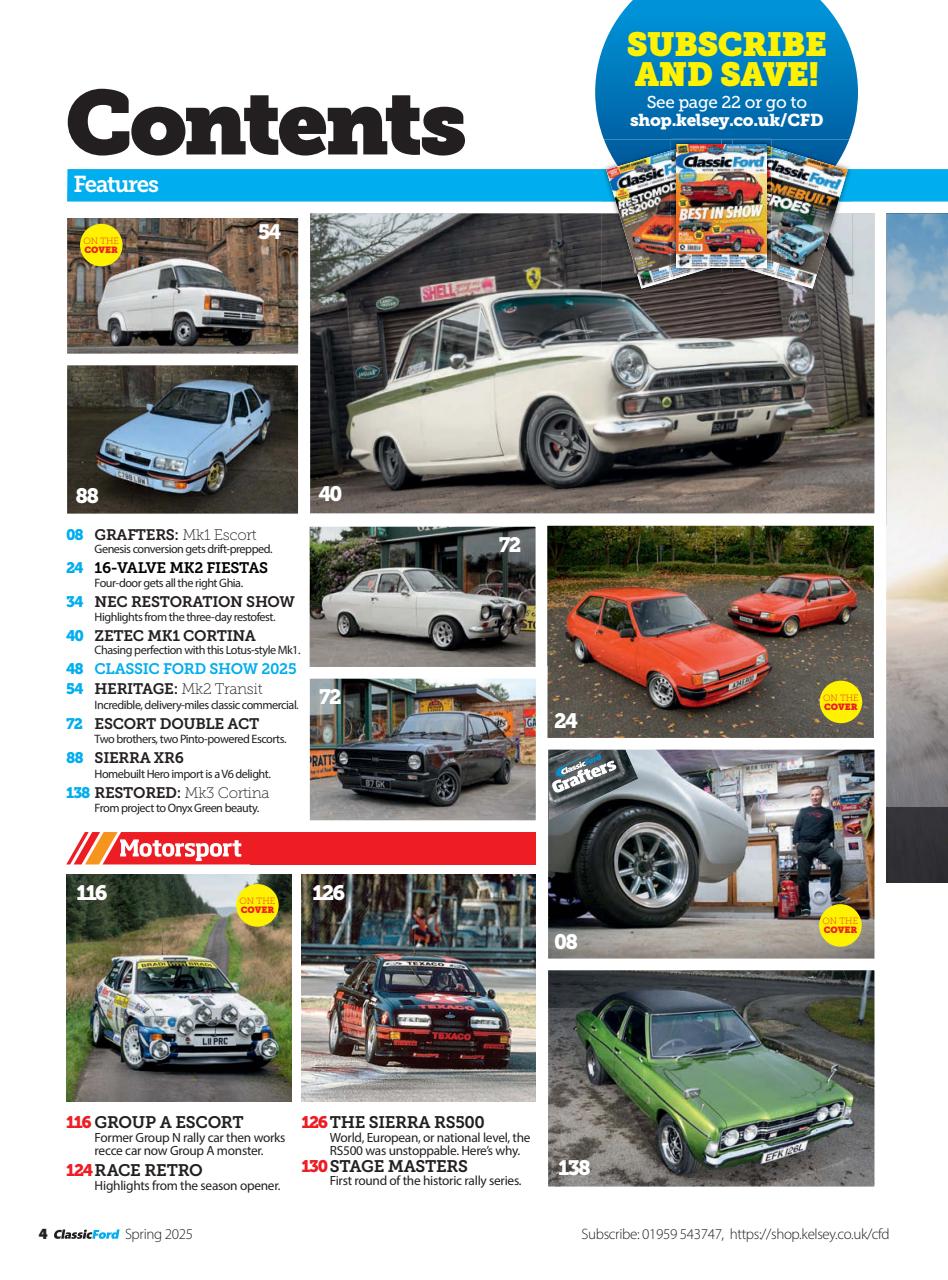 Classic Ford Preview Pages