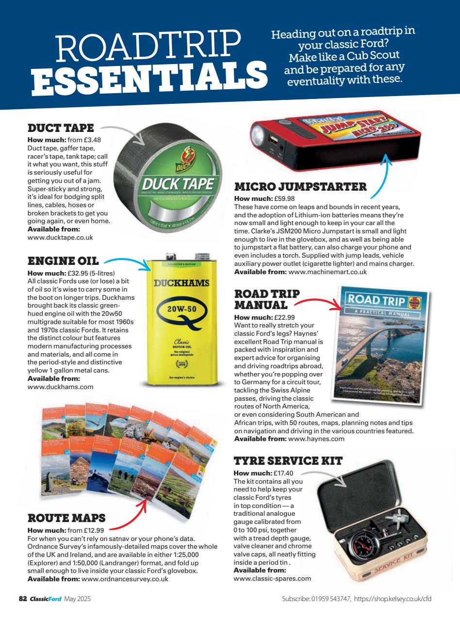 Classic Ford Preview Pages