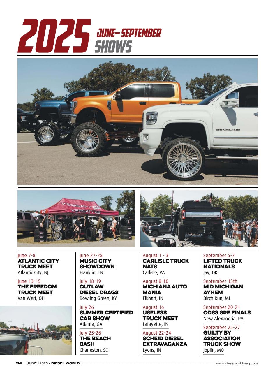 Diesel World Preview Pages