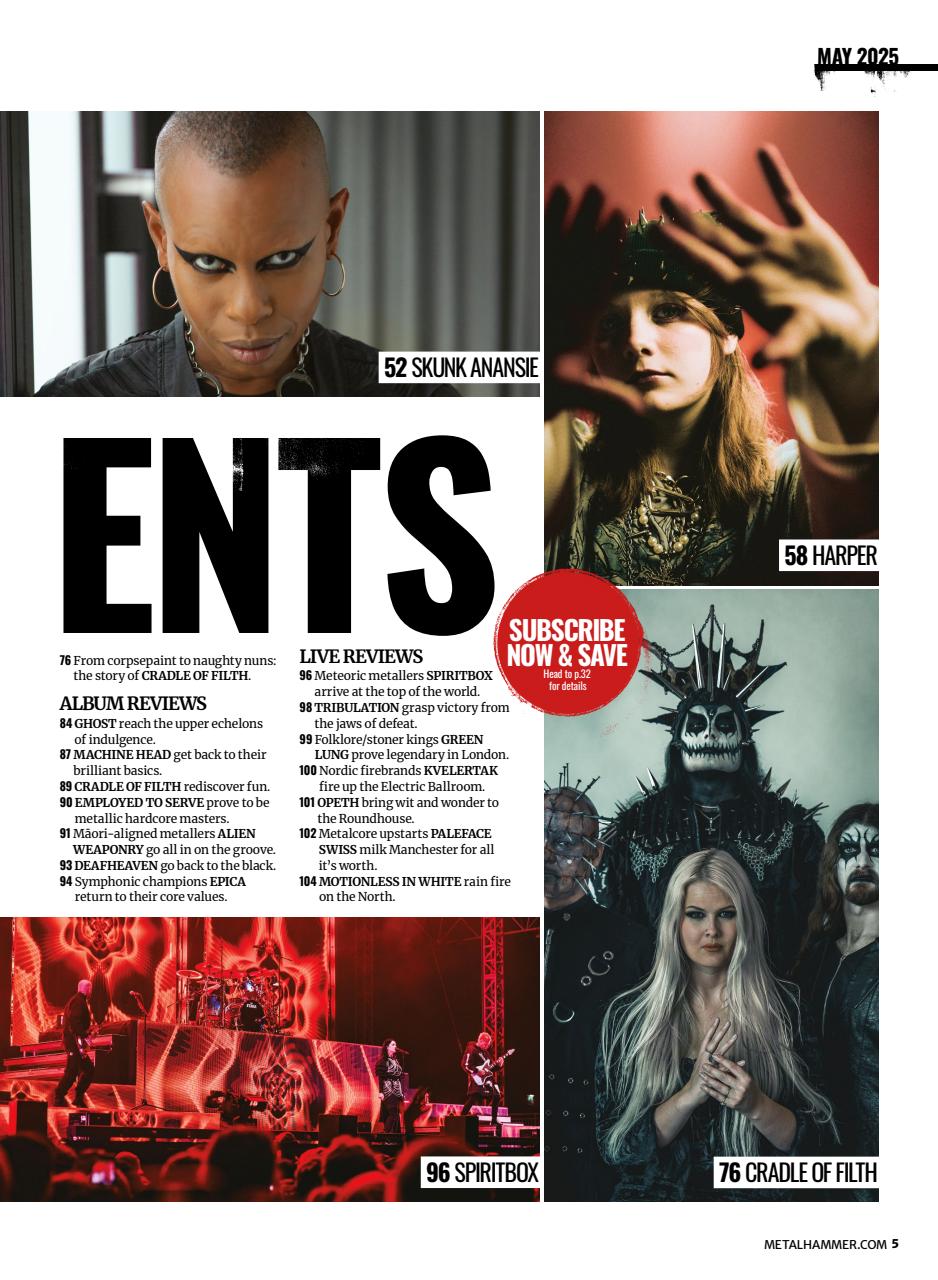 Metal Hammer Preview Pages