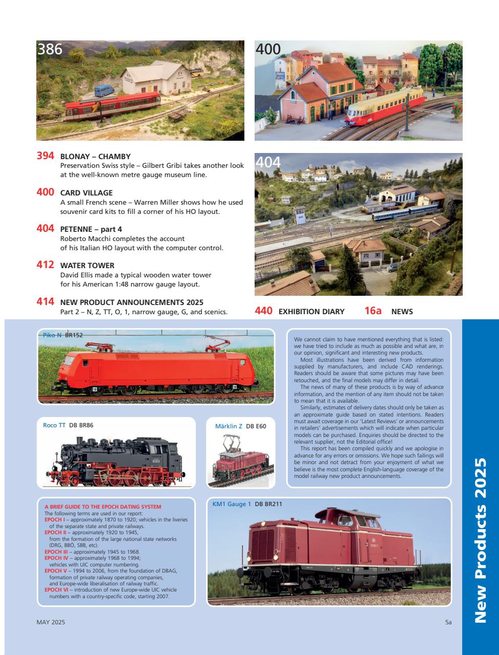 Continental Modeller Preview Pages