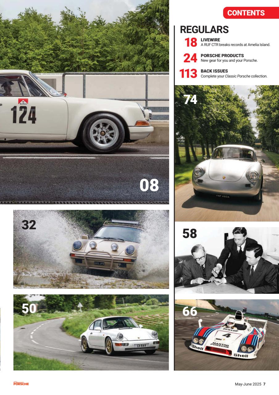 Classic Porsche Preview Pages