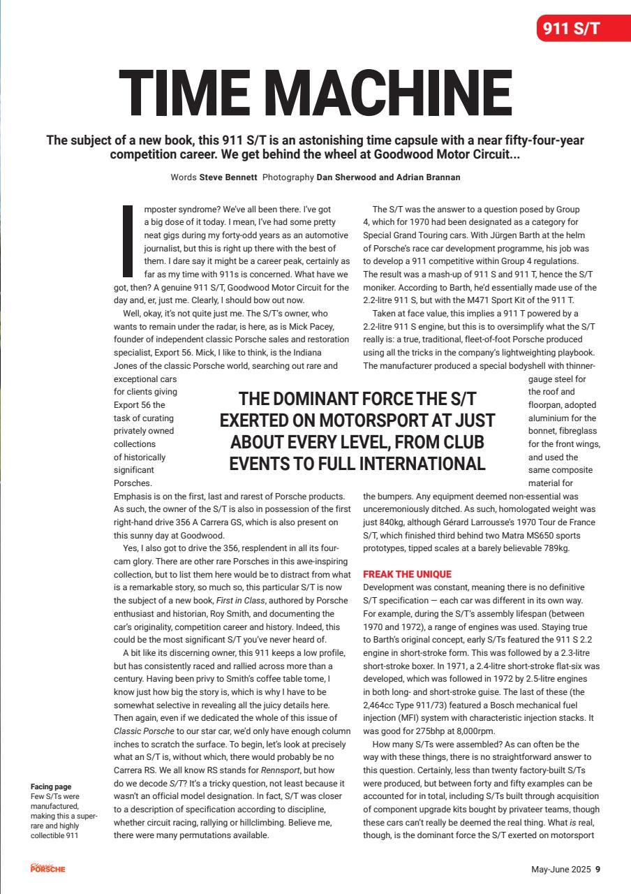 Classic Porsche Preview Pages