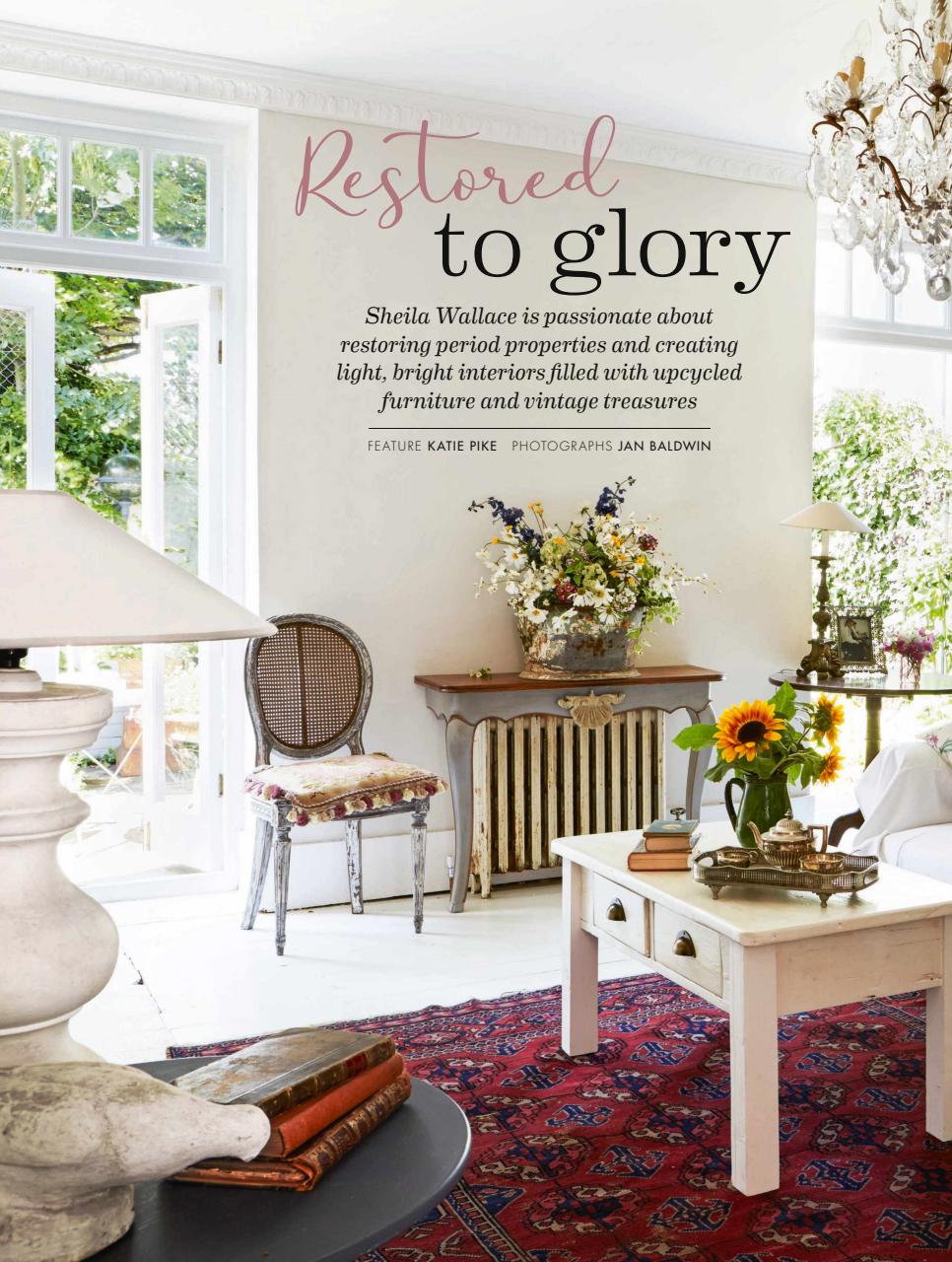 Homes & Antiques Magazine Preview Pages