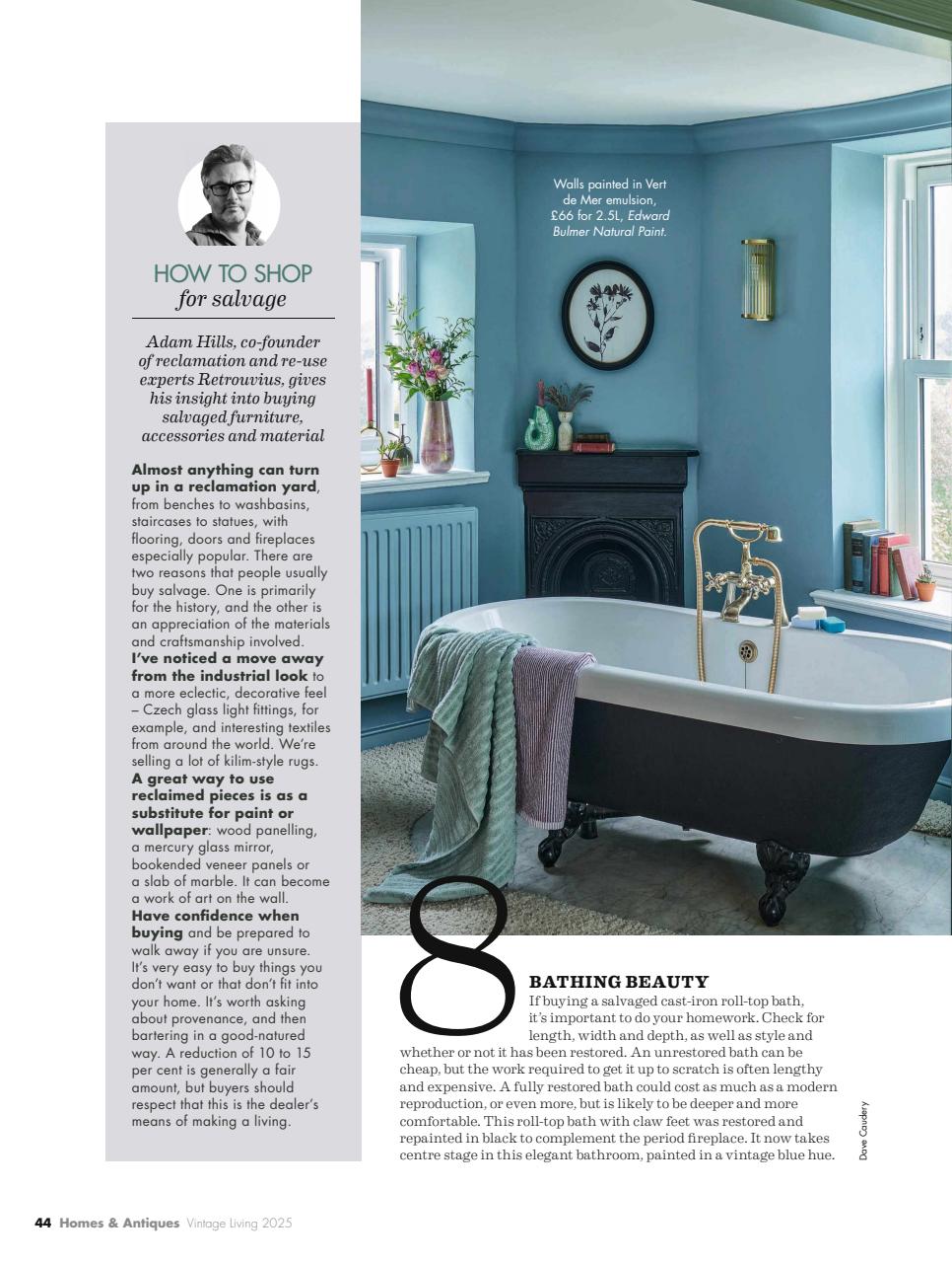 Homes & Antiques Magazine Preview Pages