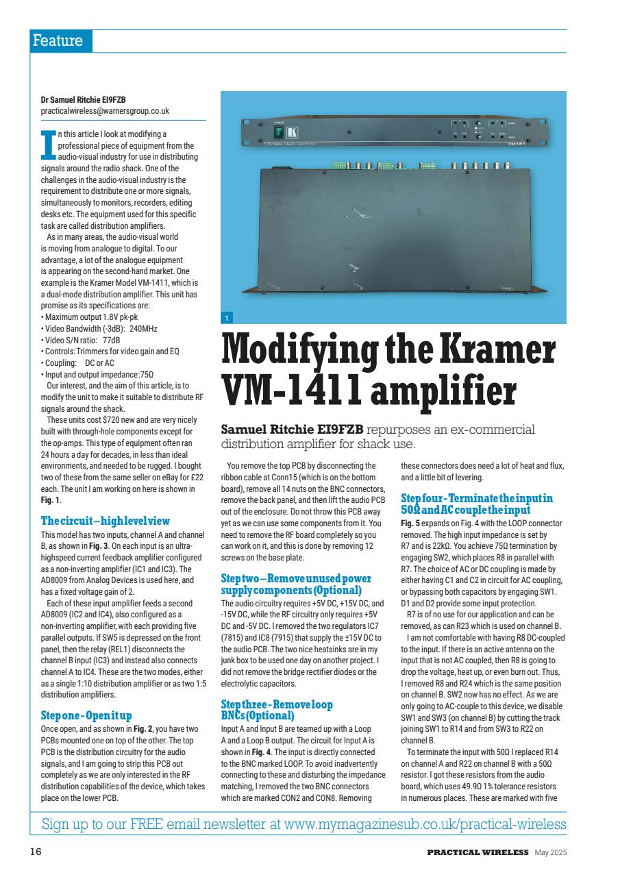 Practical Wireless Preview Pages
