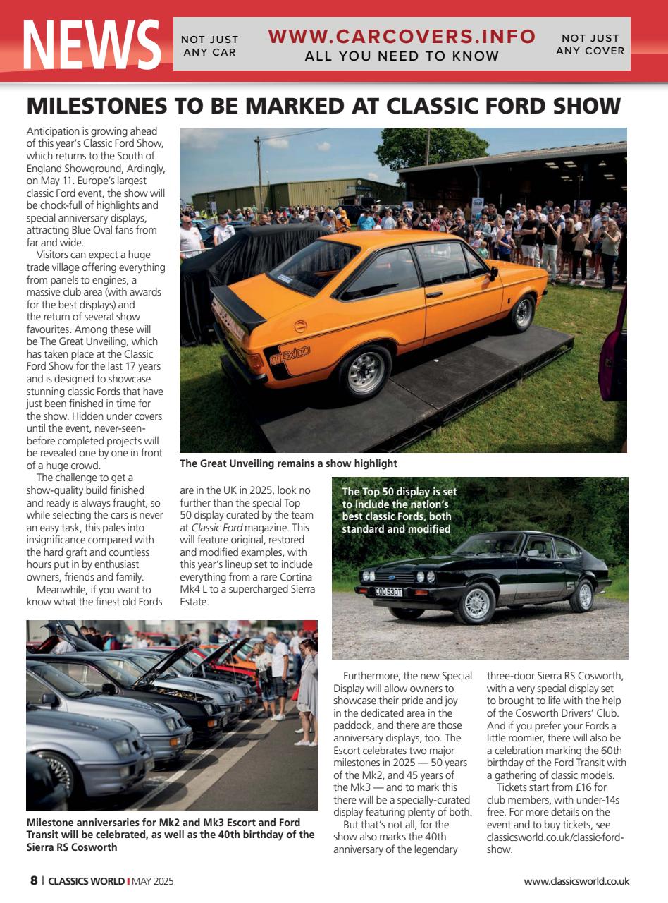 Classics World Preview Pages