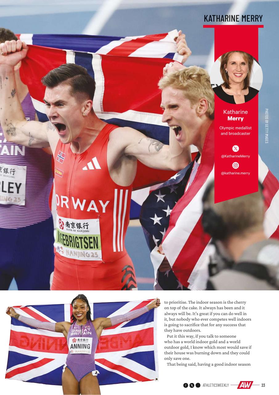 AW – Athletics Weekly Magazine Preview Pages