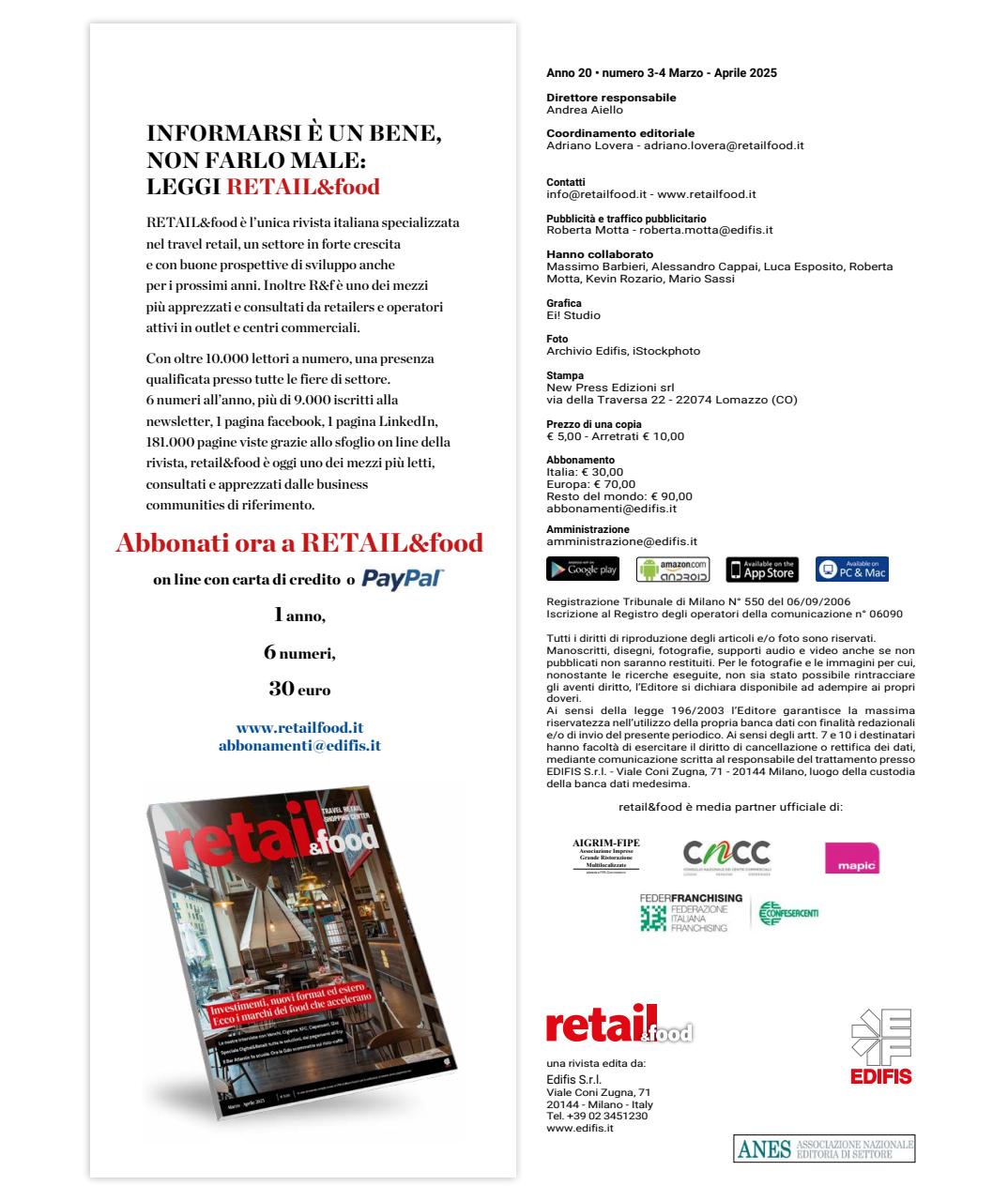 Retail&food Preview Pages