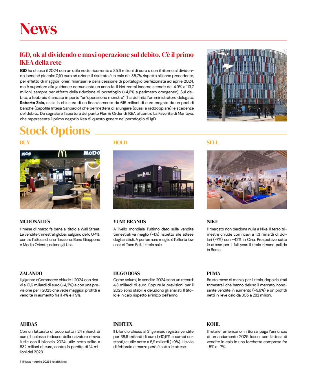 Retail&food Preview Pages