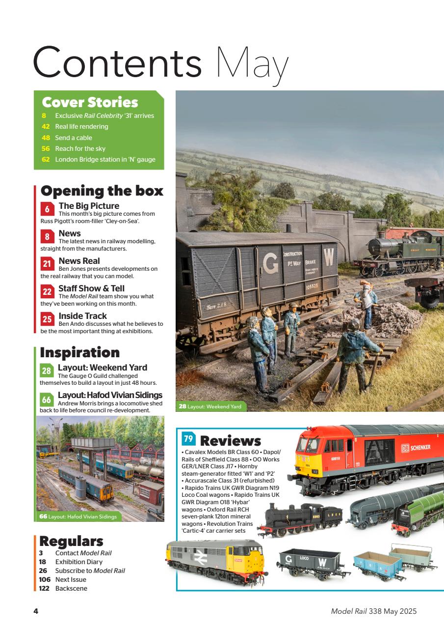 Model Rail Preview Pages