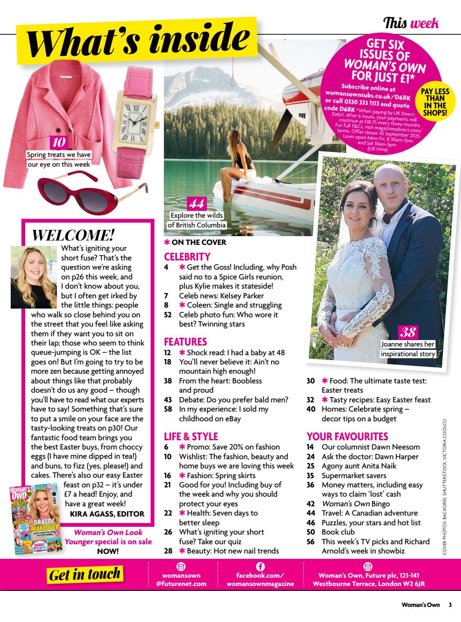 Woman's Own Preview Pages