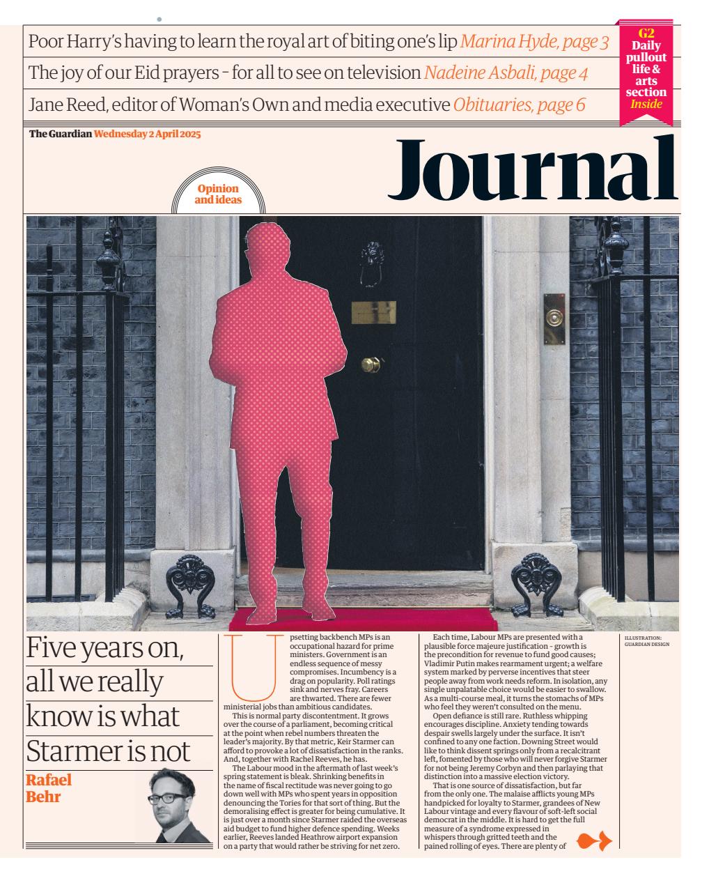 The Guardian Newspaper Preview Pages