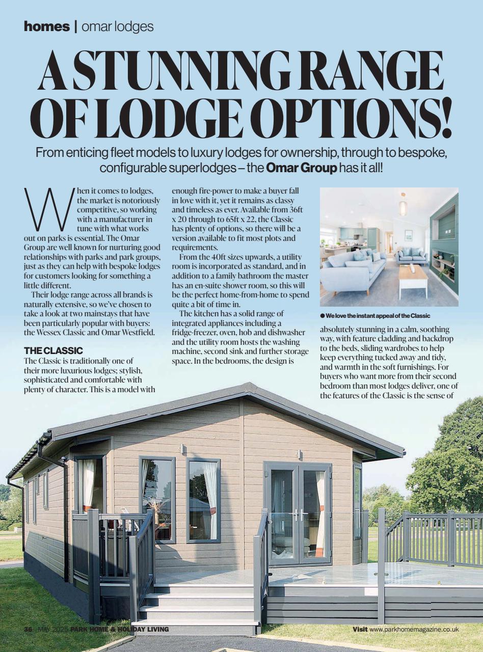 Park Home & Holiday Living Preview Pages