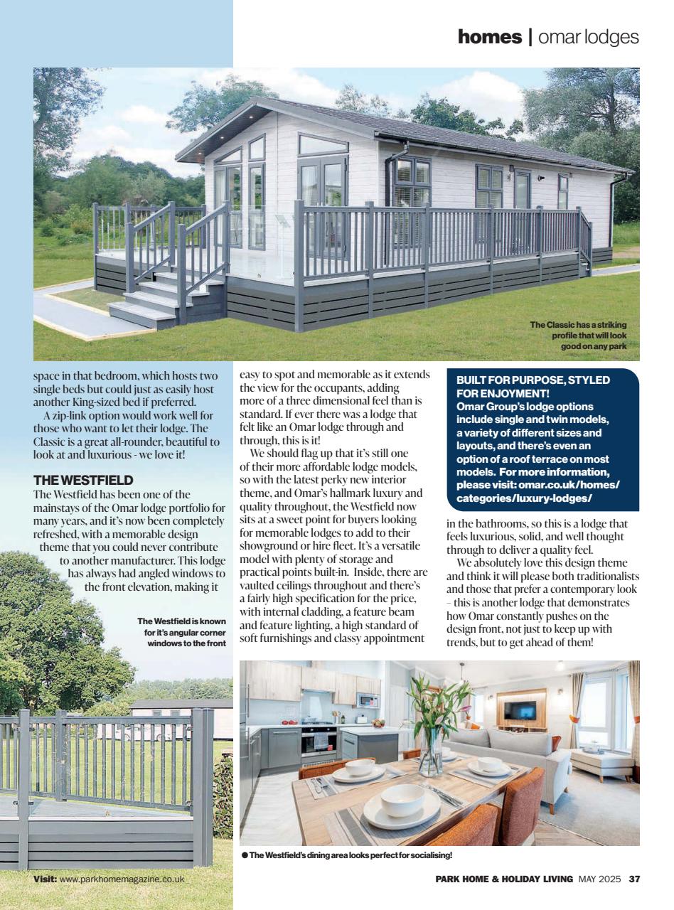 Park Home & Holiday Living Preview Pages