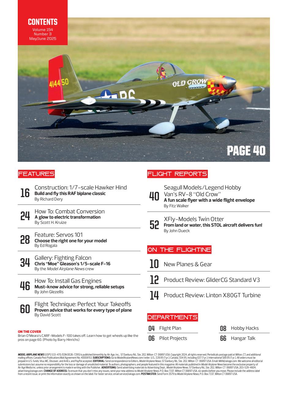 Model Airplane News Preview Pages