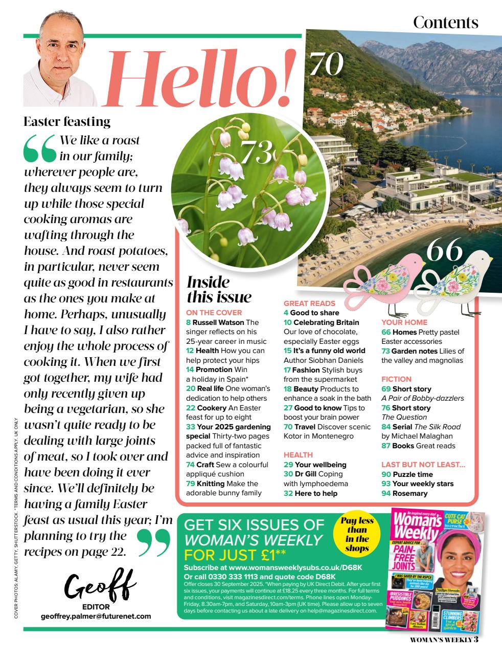 Woman's Weekly Preview Pages