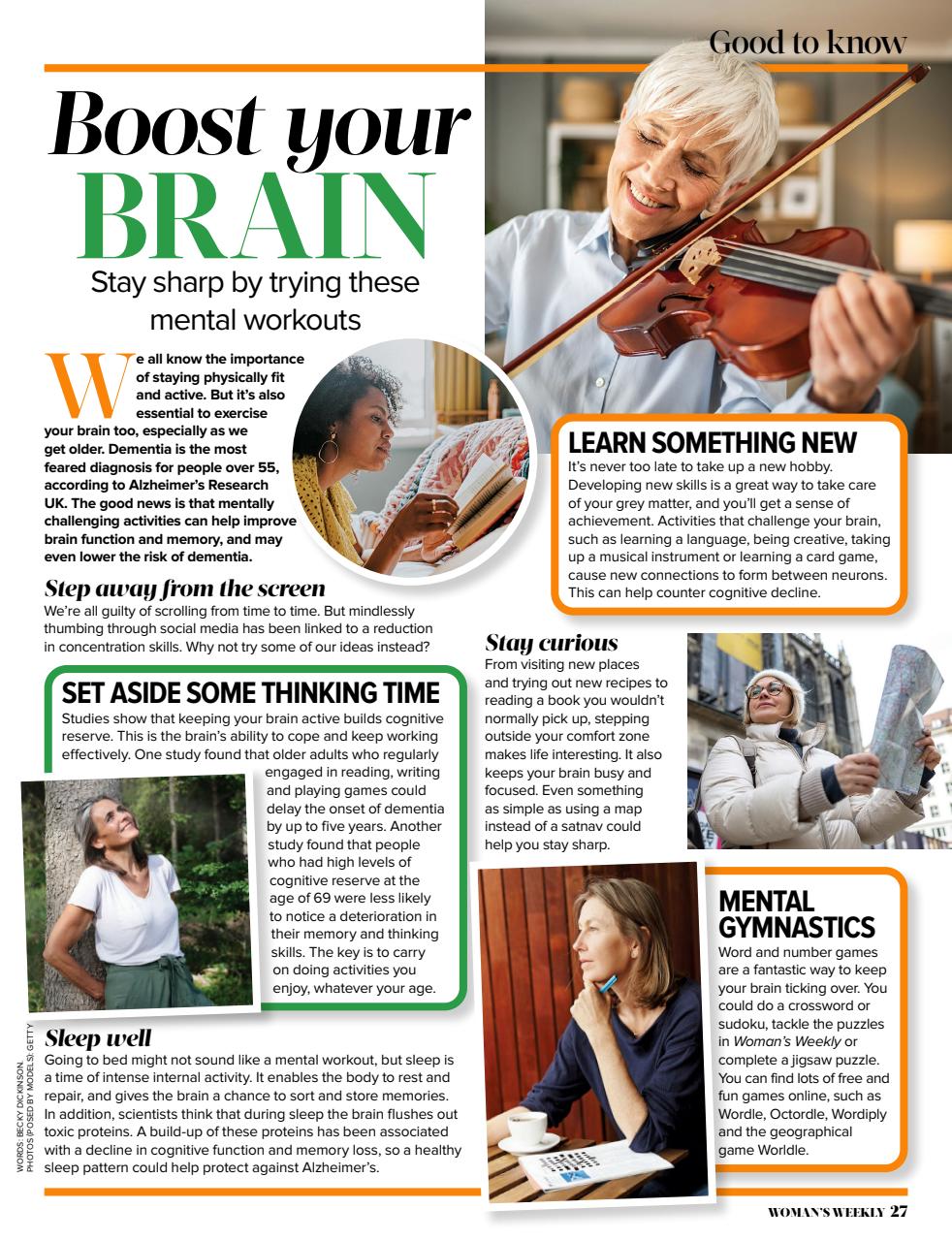 Woman's Weekly Preview Pages