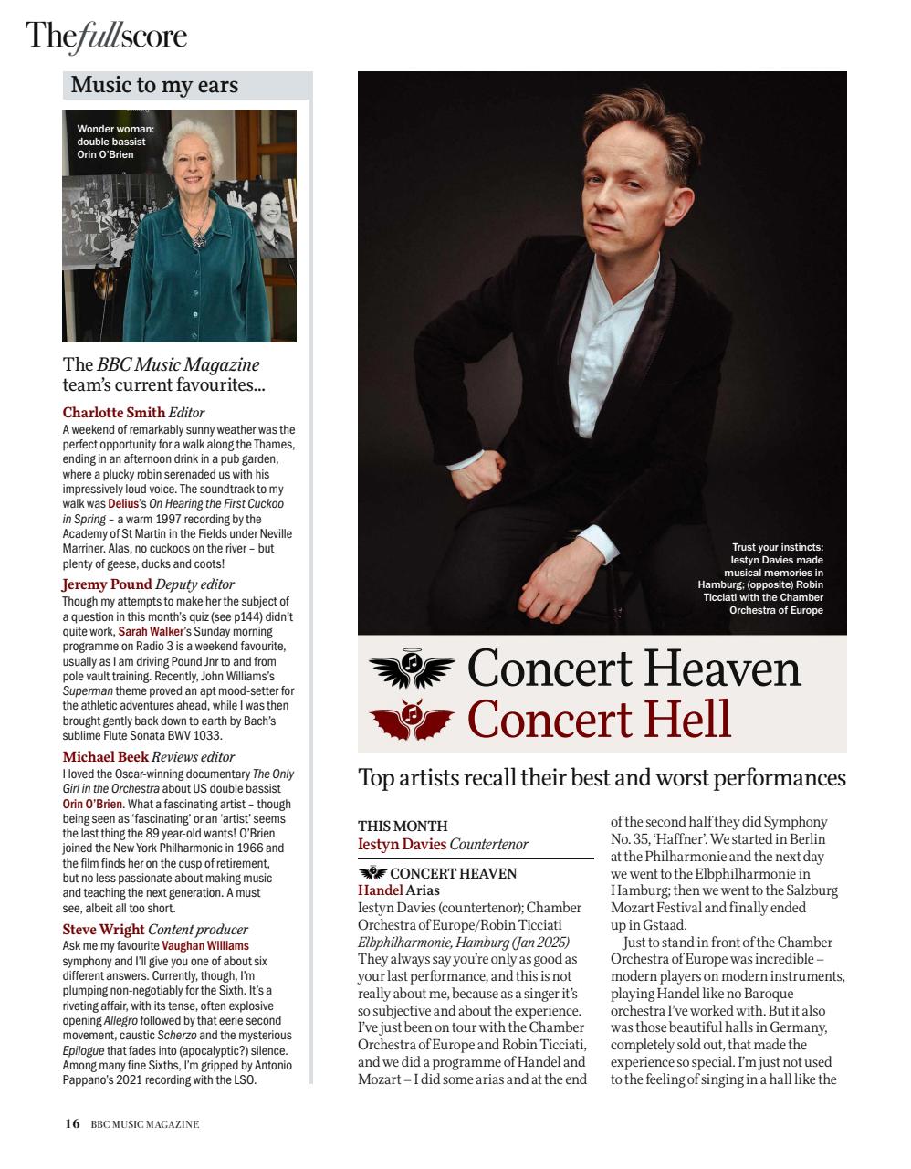 BBC Music Magazine Preview Pages