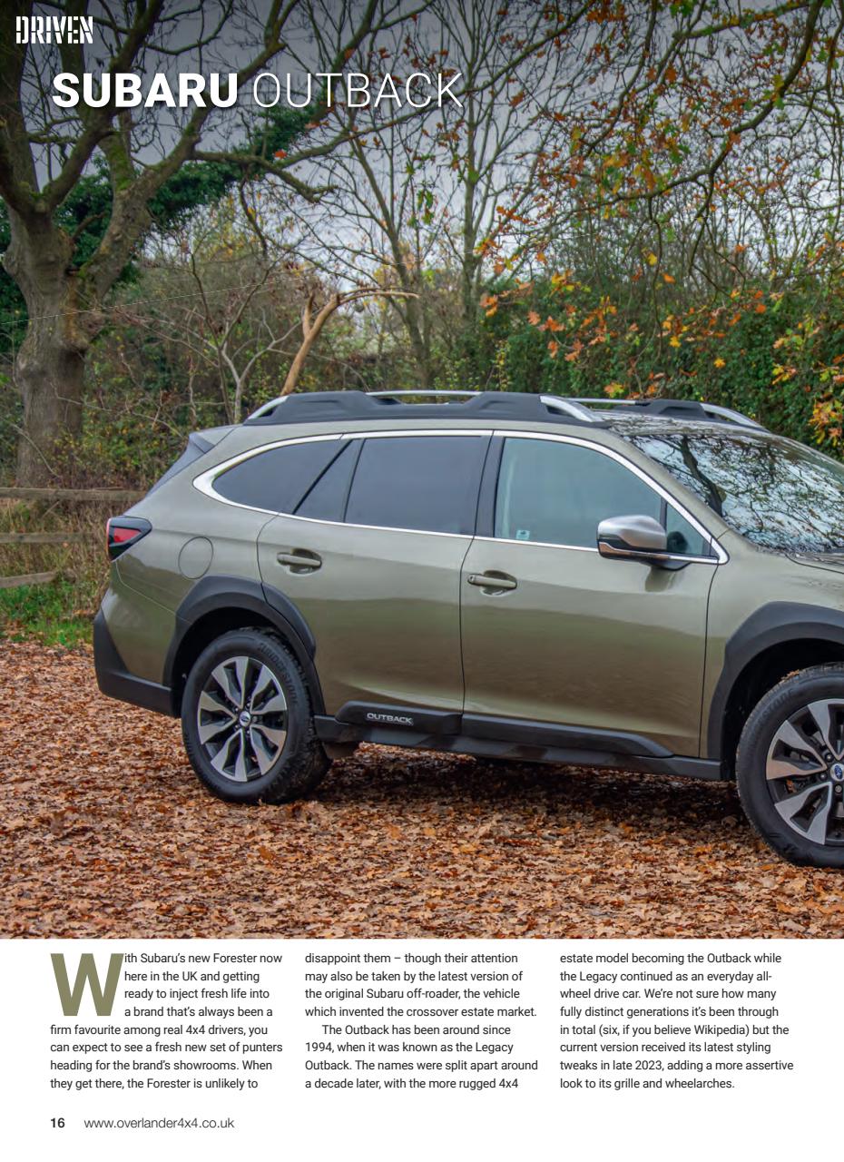 Overlander 4X4 Preview Pages