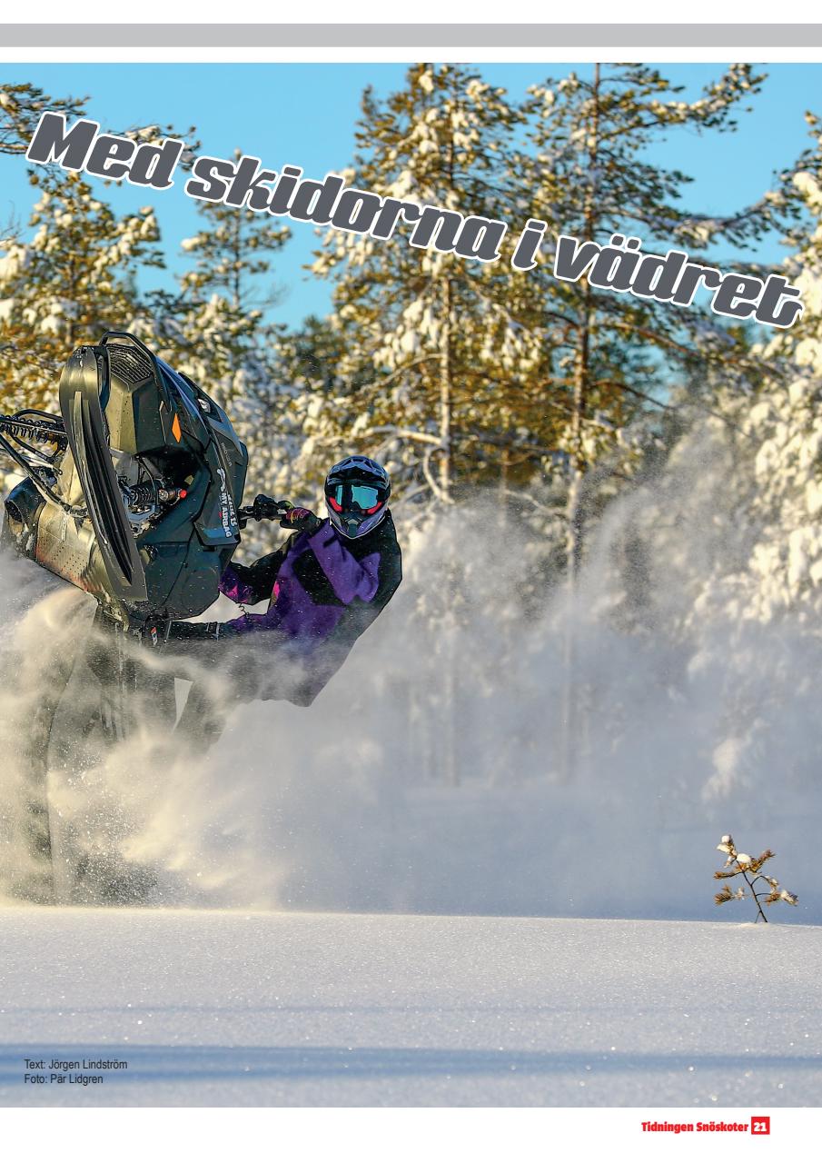 Tidningen Snöskoter Preview Pages