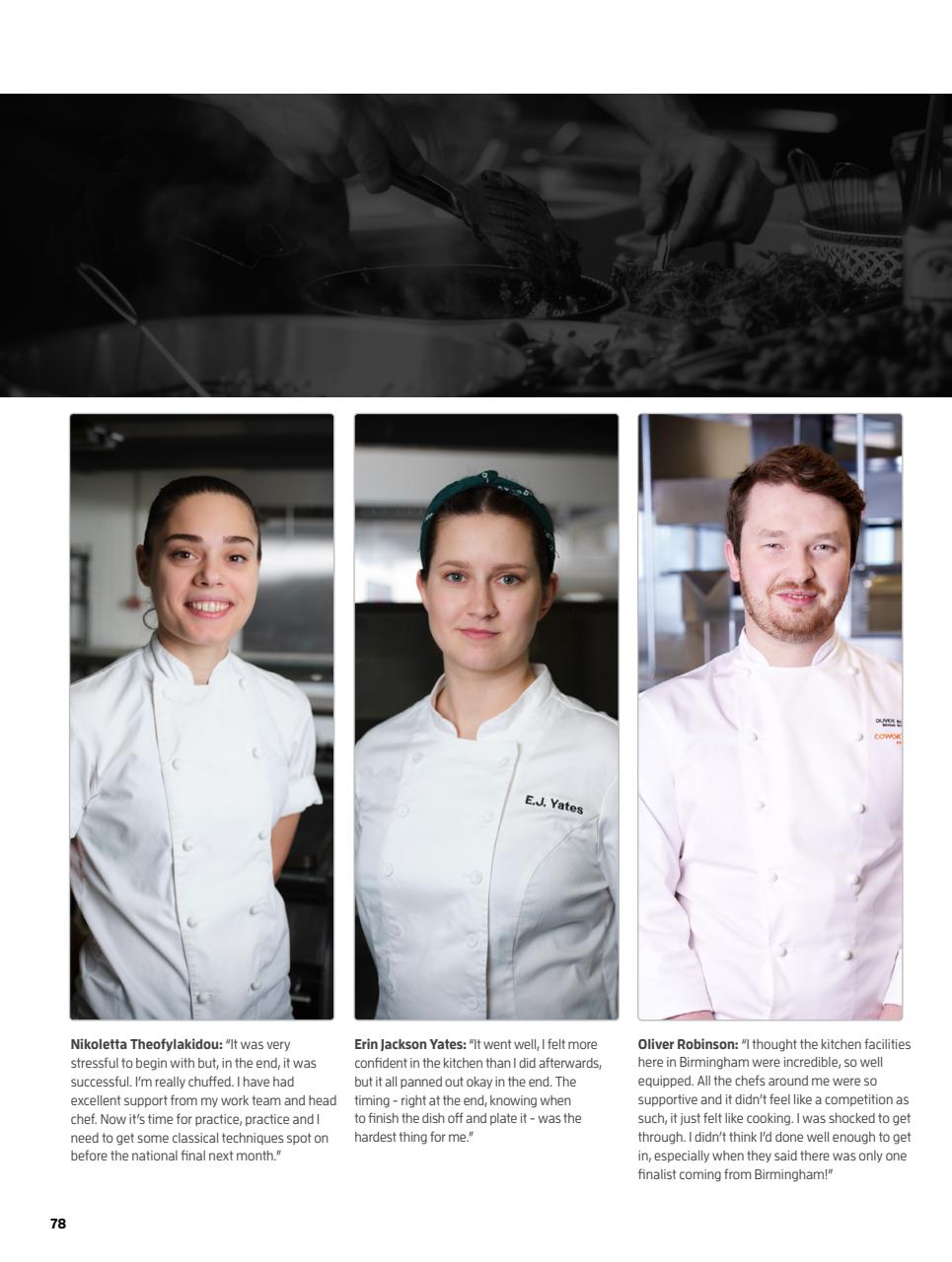 Chef & Restaurant Magazine Preview Pages