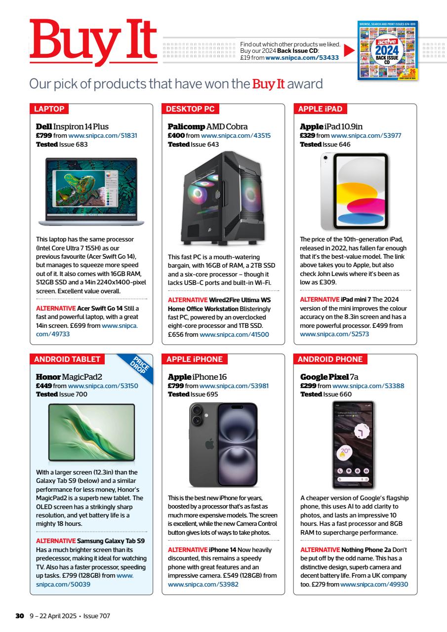 Computer Active Preview Pages