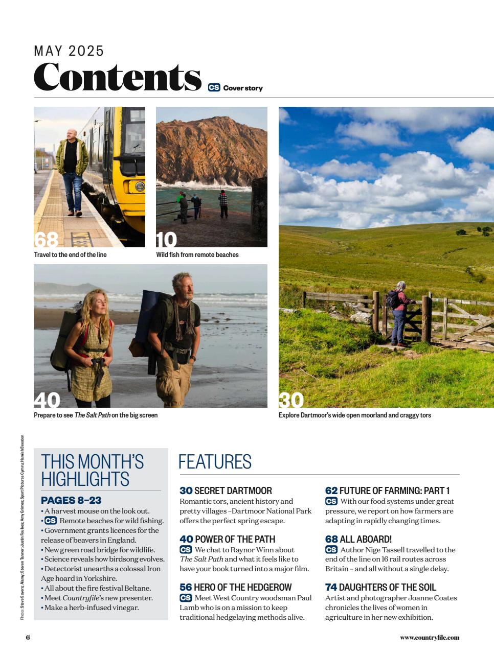 BBC Countryfile Magazine Preview Pages