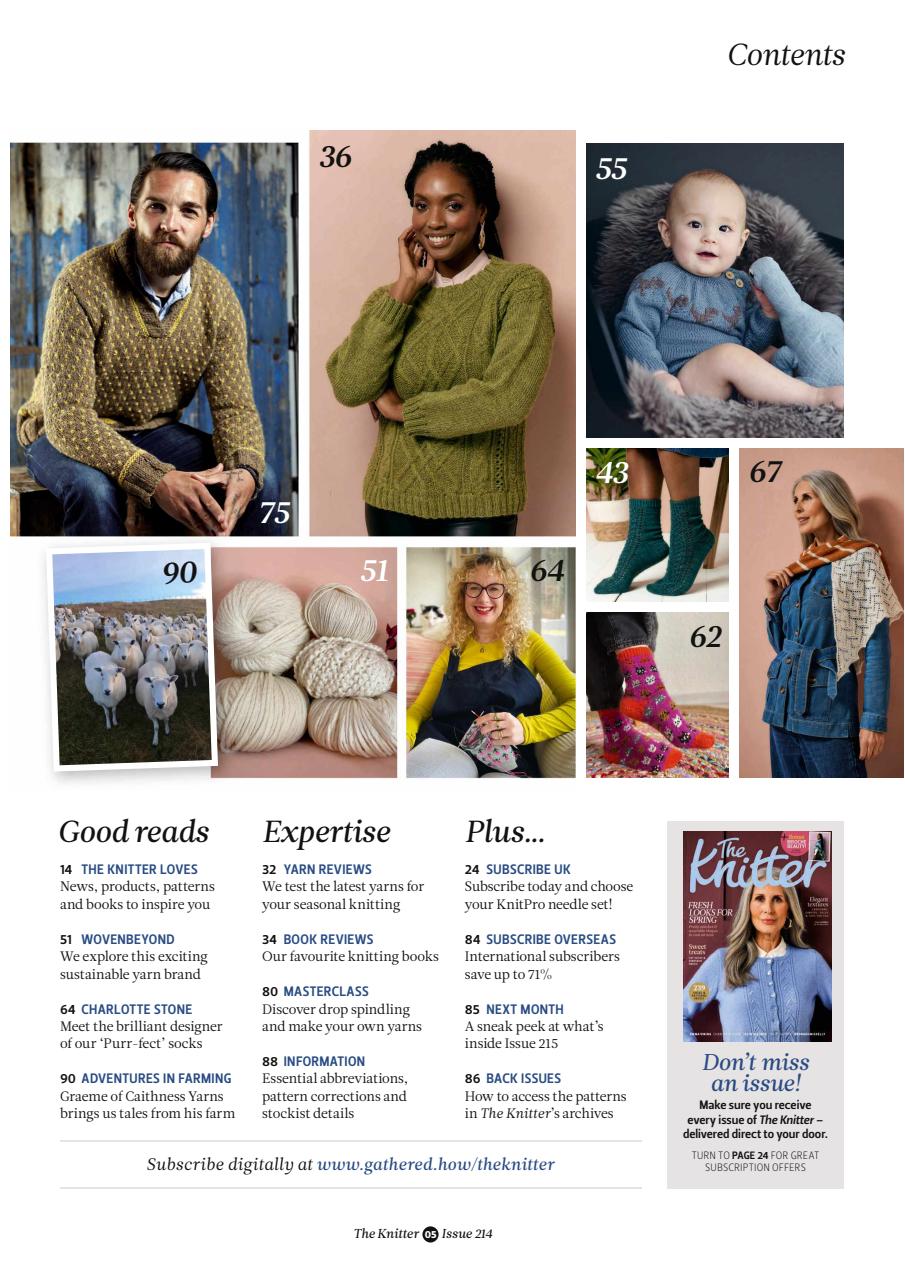 The Knitter Preview Pages
