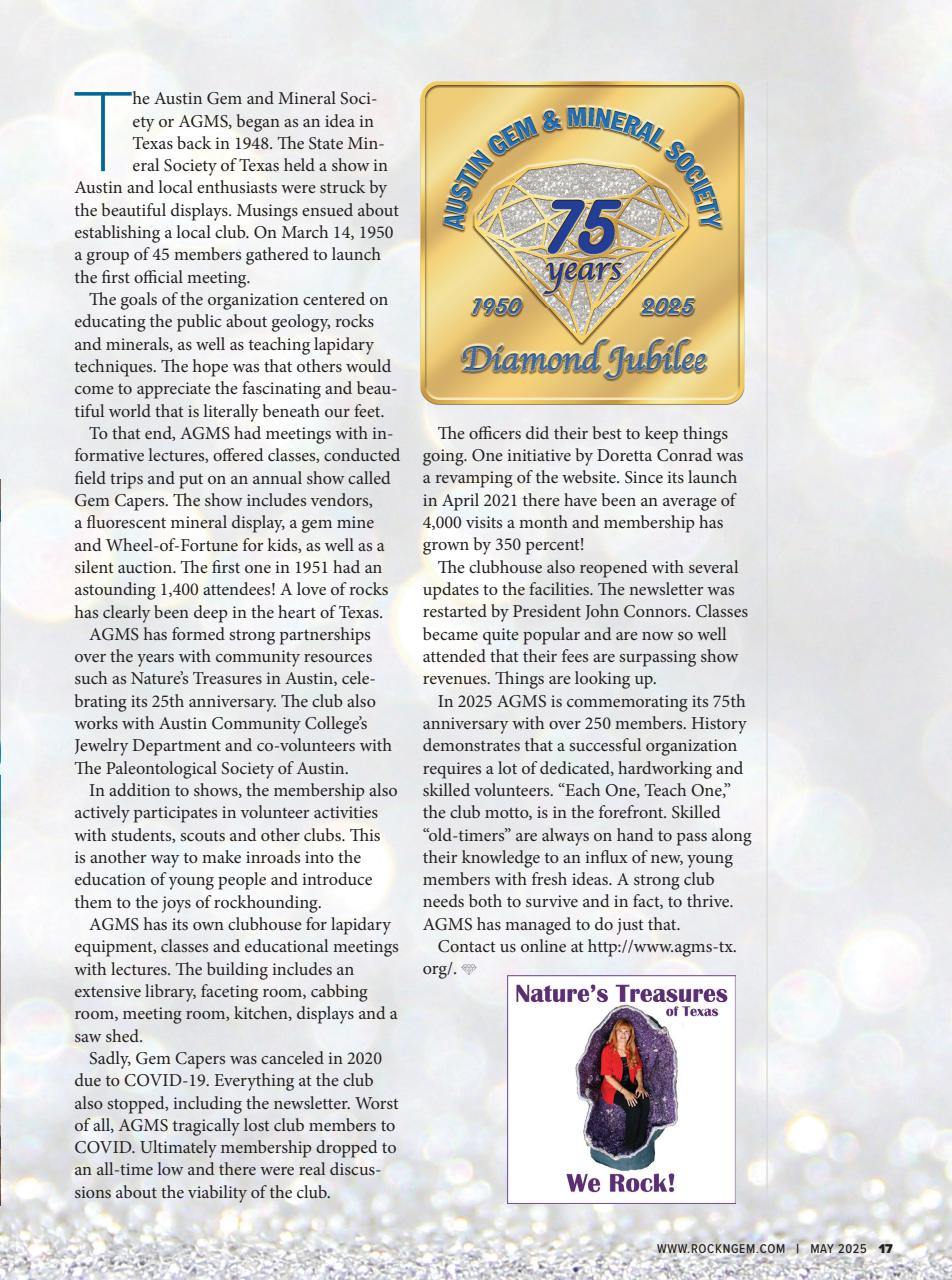 Rock&Gem Magazine Preview Pages