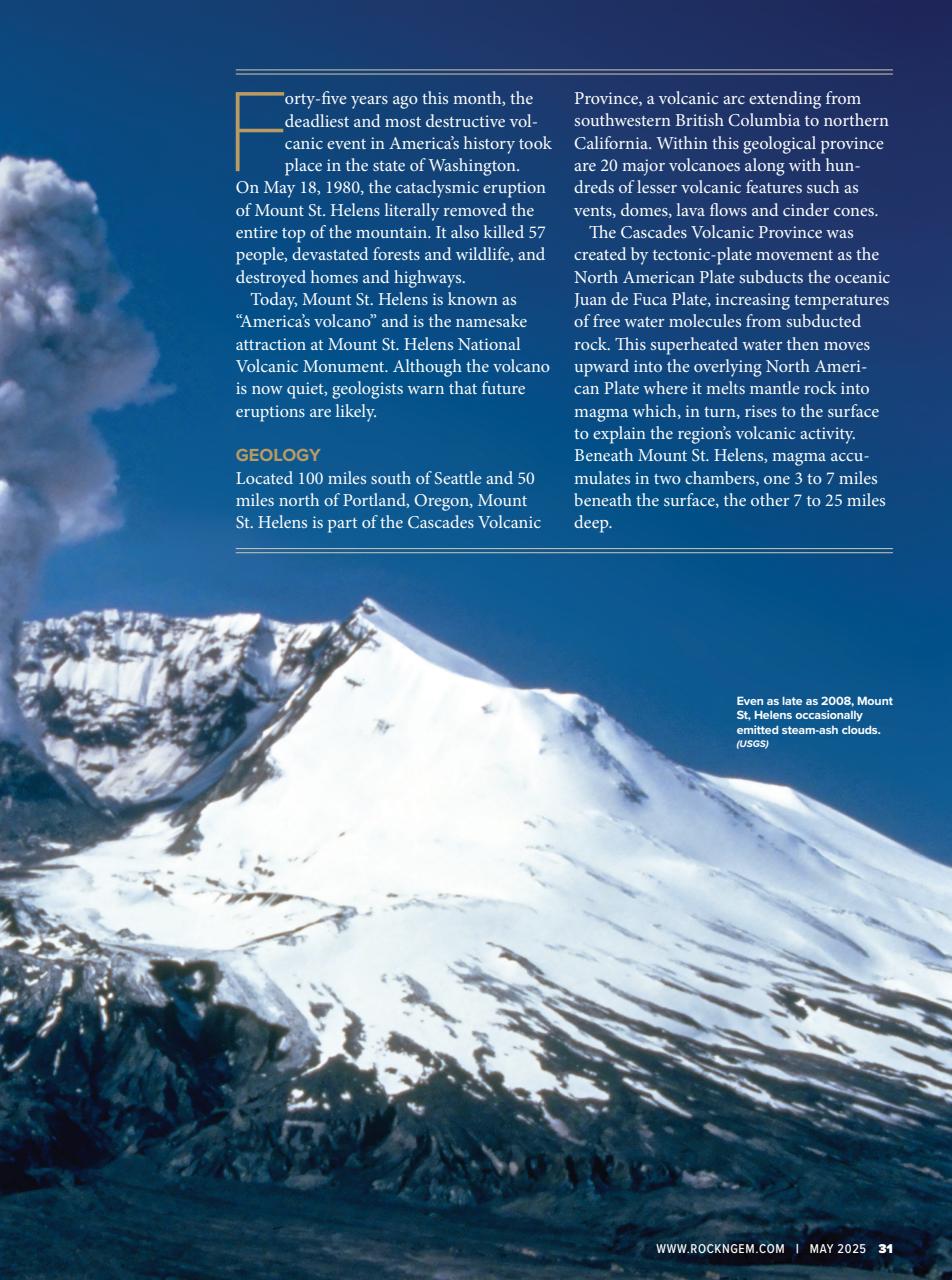 Rock&Gem Magazine Preview Pages