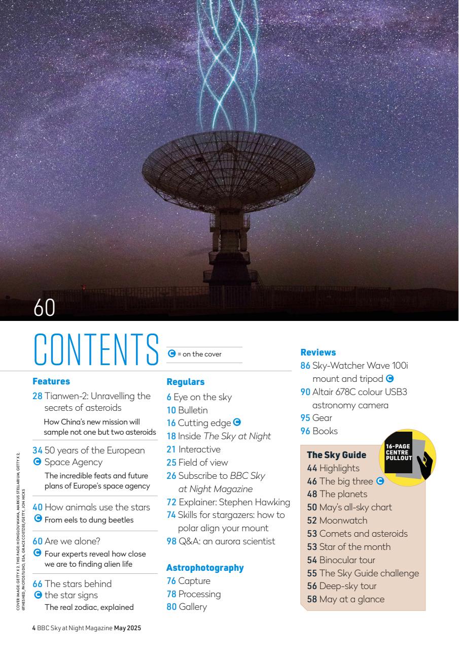 BBC Sky at Night Magazine Preview Pages