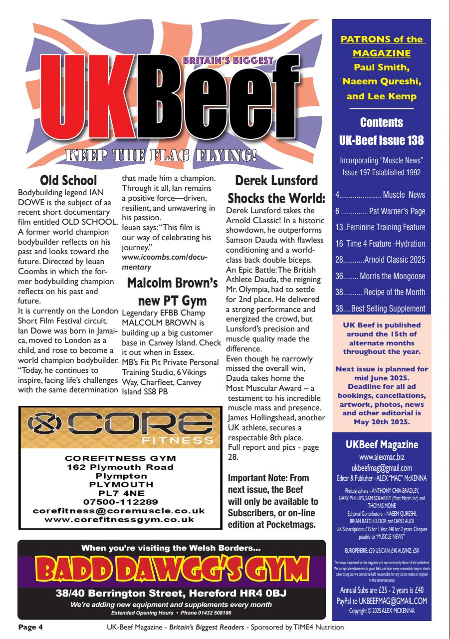 UK Beef Magazine Preview Pages